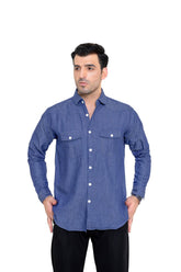 Light Blue Denim ShirtshirtGarderobe Clothing
